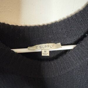 Z Supply Women's Black Sweater Dress